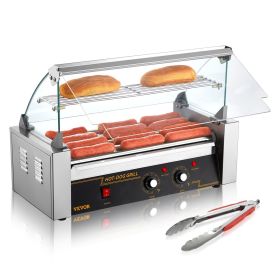 VEVOR Hot Dog Roller 5 Rollers 12 Hot Dogs Capacity