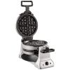 VEVOR 2-Layer Waffle Maker, 2 Pieces per Batch, 1400W Round Waffle Iron