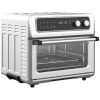 Air Fryer Toaster Oven, 21QT 8-In-1 Convection Oven Countertop, Broil, Toast, Dehydrator, Thaw and Air Fry, Accessories Included, 1800W