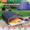 VEVOR Gas Pizza Oven, 13-inch Outdoor Pizza Oven, Thick Stainless Steel Propane Pizza Maker with Pizza Stone